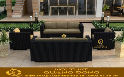 Sofa mây nhựa QD-726