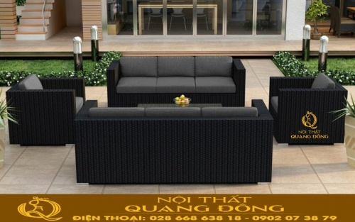 Sofa mây nhựa QD-726