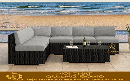 Sofa mây nhựa QD-727
