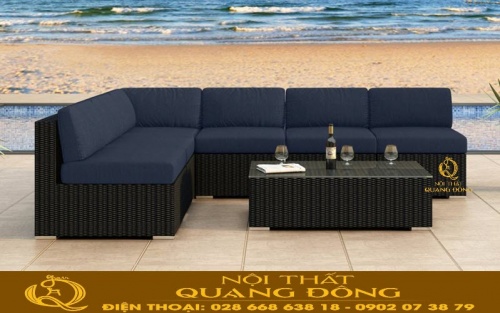 Sofa mây nhựa QD-727