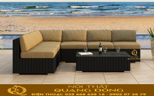 Sofa mây nhựa QD-727