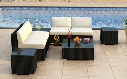 Sofa mây nhựa QD-736