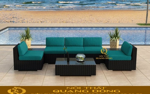 Sofa mây nhựa QD-738