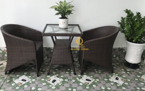 bàn ghế ban công QD - 098