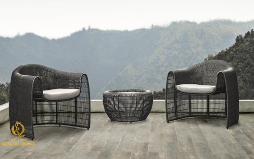 Bàn ghế ban công ngoài trời QD - 275