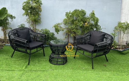 Bàn ghế dùng cho ban công sân vườn QD-342