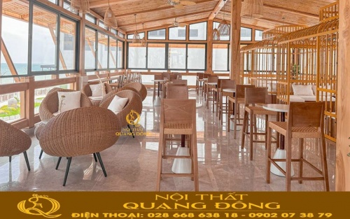 Bàn ghế giả mây QD-2093