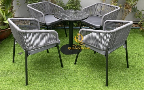 Bàn ghế giả mây QD-2096