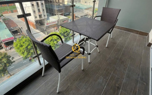 Bàn ghế giả mây QD-2112