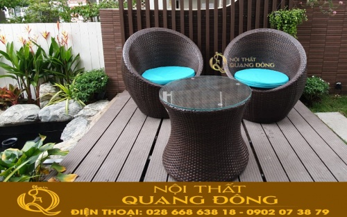 Bàn ghế sân vườn hạng sang 