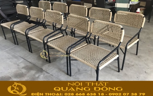 Nhận sản xuất ghế giả mây theo yêu cầu