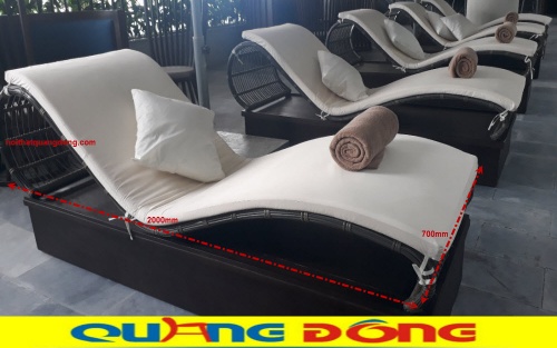 Quy cách Ghế hồ bơi QD-579