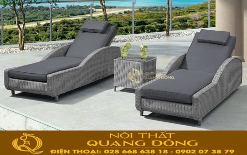 Giường tắm nắng thư giãn cho hồ bơi QD-1264