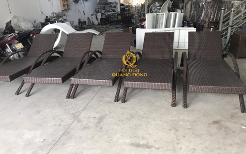 Nội Thất Quang Đông ra mẫu ghế nằm hồ bơi QD-252