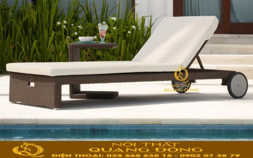 Ghế nằm hồ bơi QD-253 sang trọng
