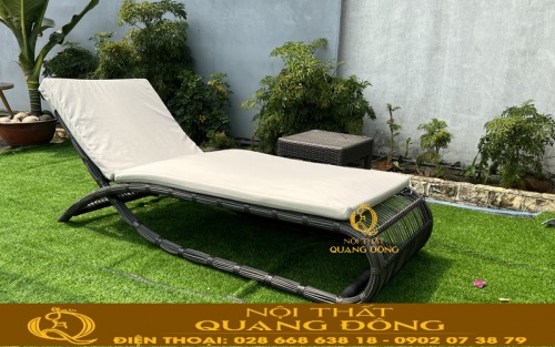 Ghế nằm hồ bơi QD-563 hình ảnh thật