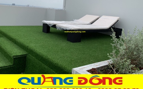 Ghế hồ bơi QD-507 ghi hình cho khách hàng Chung cư sunrise city tháp 2 
