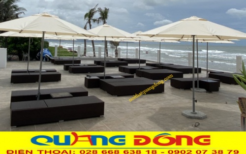 Mẫu ghế nằm hồ bơi QD-1235 tại Blue Sapphire Resort