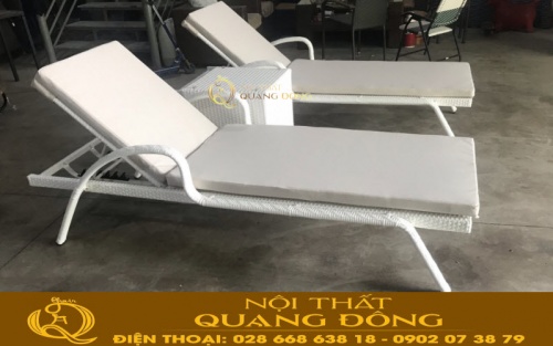 Mẫu ghế nằm thư giãn tắm nắng cho hồ bơi bãi biển 