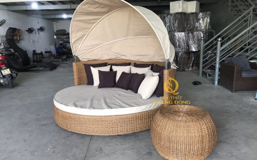 Nội Thất Quang Đông ra mẫu giường tắm nắng QD-517