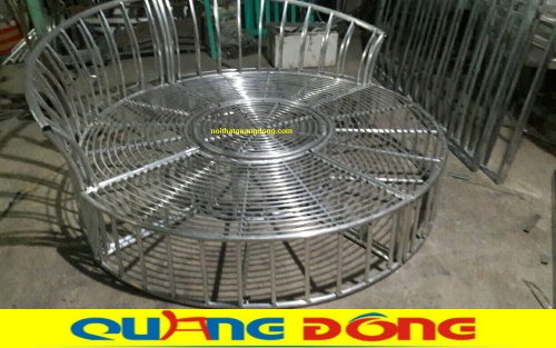 Khung giường tắm nắng QD-519 bằng hợp kim nhôm