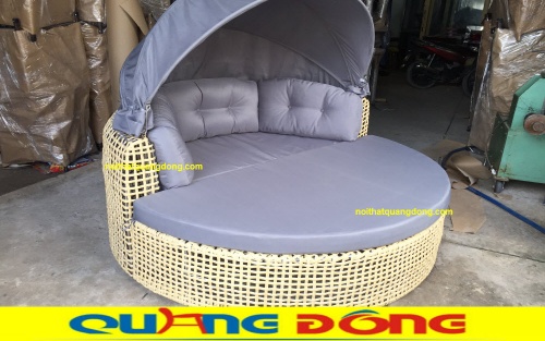 Giường tắm nắng QD-520 hình ảnh ghi tại xưởng công ty NỘI THẤT QUANG ĐÔNG