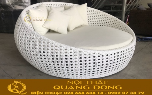 Giường nằm thư giãn tắm nắng cho hồ bơi bãi biển QD-512