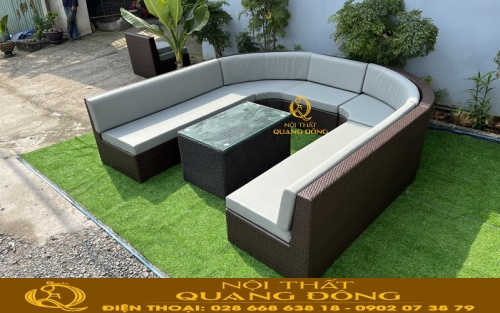 Sofa mây nhựa QD-606 