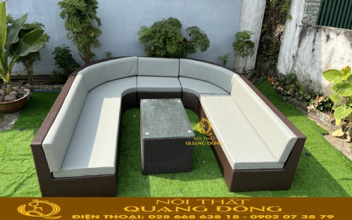 Sofa mây nhựa QD-606 