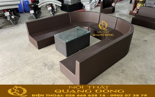 Sofa mây nhựa QD-606 