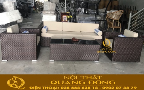 Ghế sofa giả mây giá tốt tại xưởng
