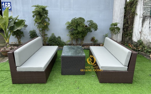 sofa giả mây QD-607