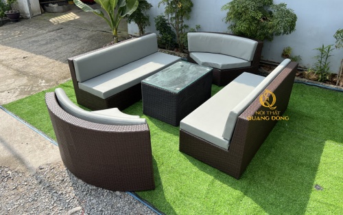 sofa giả mây QD-608
