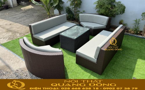 Sofa giả mây QD-608