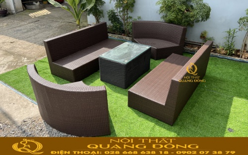Sofa giả mây QD-608