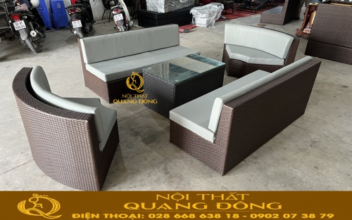 Sofa giả mây QD-608