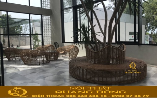 Sofa giả mây QD-609