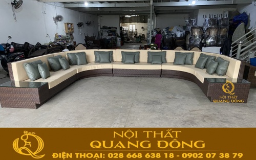Sofa giả mây QD-610