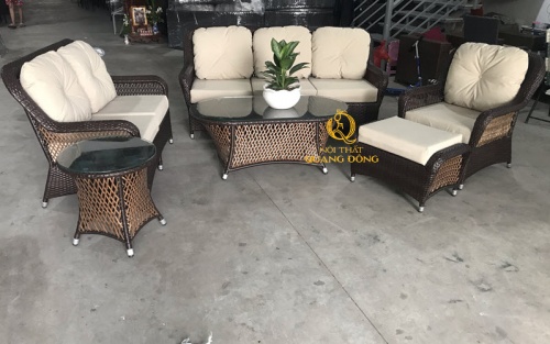Sofa giả mây QD - 640