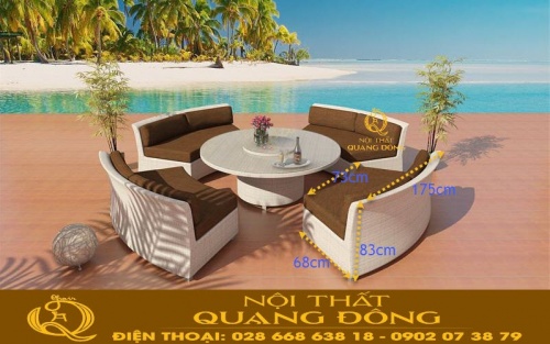 Quy cách kích thước ghế sofa QD-676