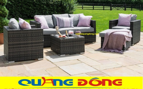Sofa giả mây QD-623 | Ghế sân vườn ngoài trời