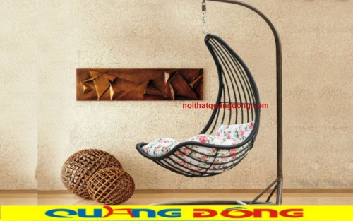 xích đu mây nhựa QD - 400