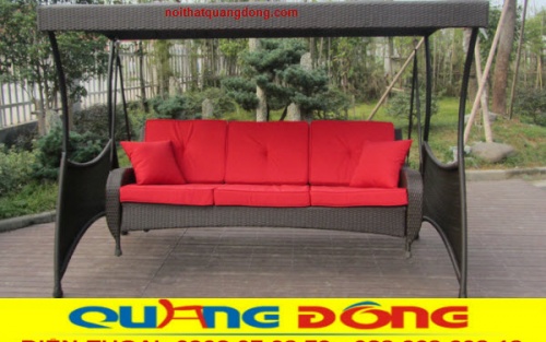 xích đu mây nhựa QD - 506