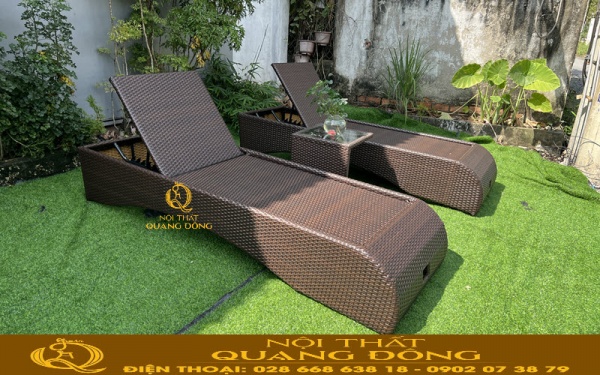 Kiểu đan lóng mốt truyền thống bạn có thể sử dụng trực tiếp không cần nệm lót vẫn êm ái, thoải mái