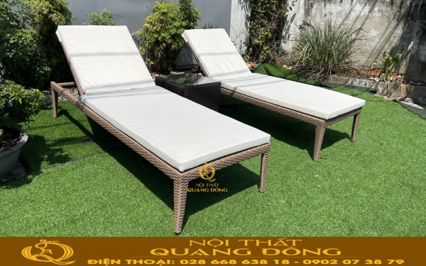 Ghế hồ bơi QD-1272 thiết kế với kiểu dáng khá đơn giản