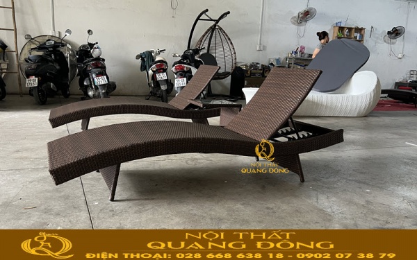 Ghế hồ bơi QD-1274 sản xuất tại nội thất quang đông