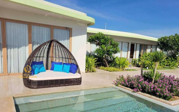 Giường tắm nắng QD - 533 ghi hình tại khu resort FLC Sầm Sơn, Thanh Hoá
