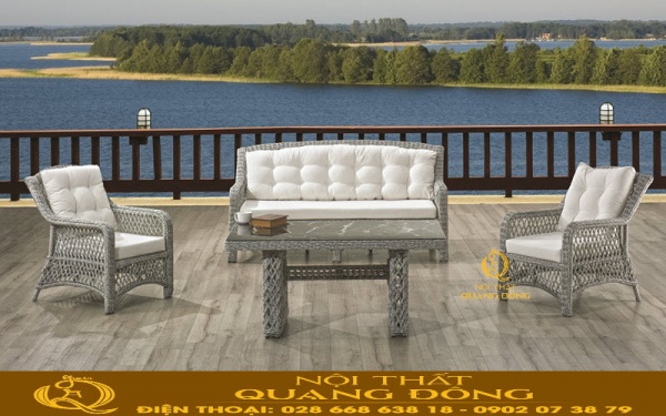 Sofa mây nhựa QD-720 phù hợp mọi không gian Sofa mây nhựa QD-720 phù hợp mọi không gian nội ngoại thất