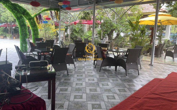 Mẫu bàn ghế cho quán cafe thanh gọn chất lượng giá tốt