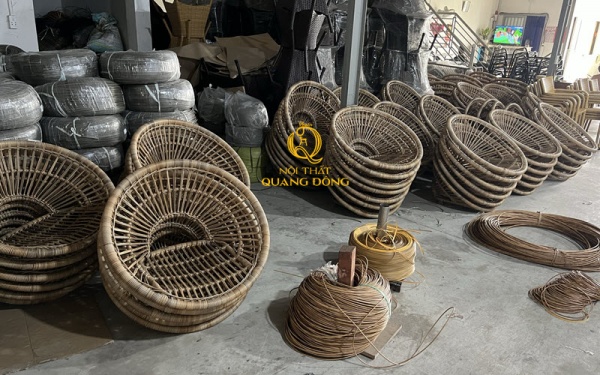 Lưng ghế giả mây QD-2083 sản xuất cho Khách sạn vias Vũng Tàu